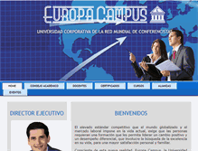 Tablet Screenshot of europacampus.com